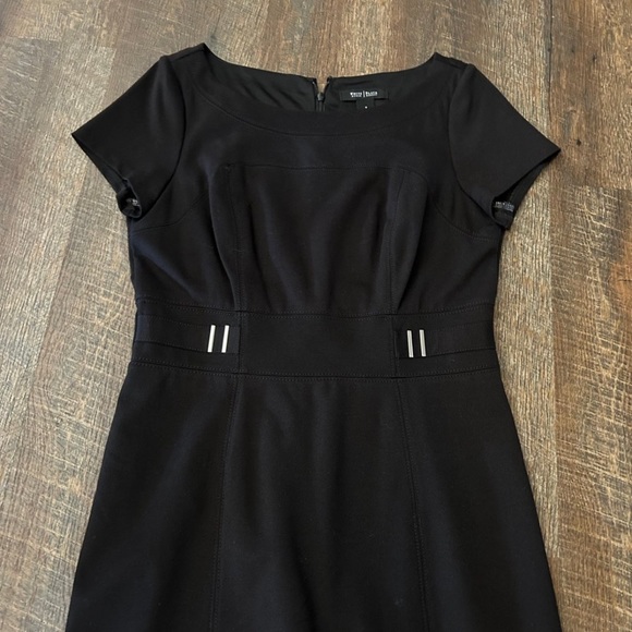 Black White House Black Market Dress 8 - Picture 3 of 13